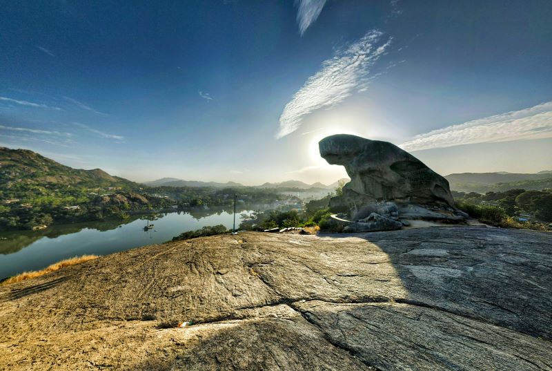 view from top of table rock