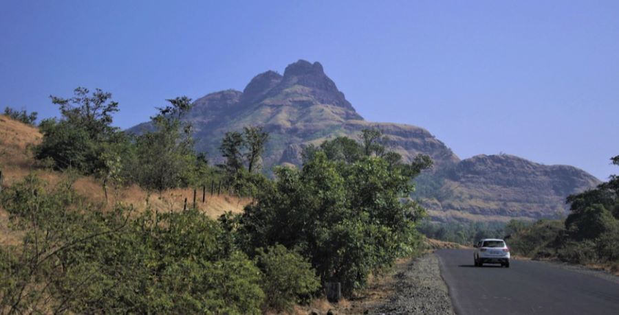 an amazing view of waterfalls in tamhini ghat road