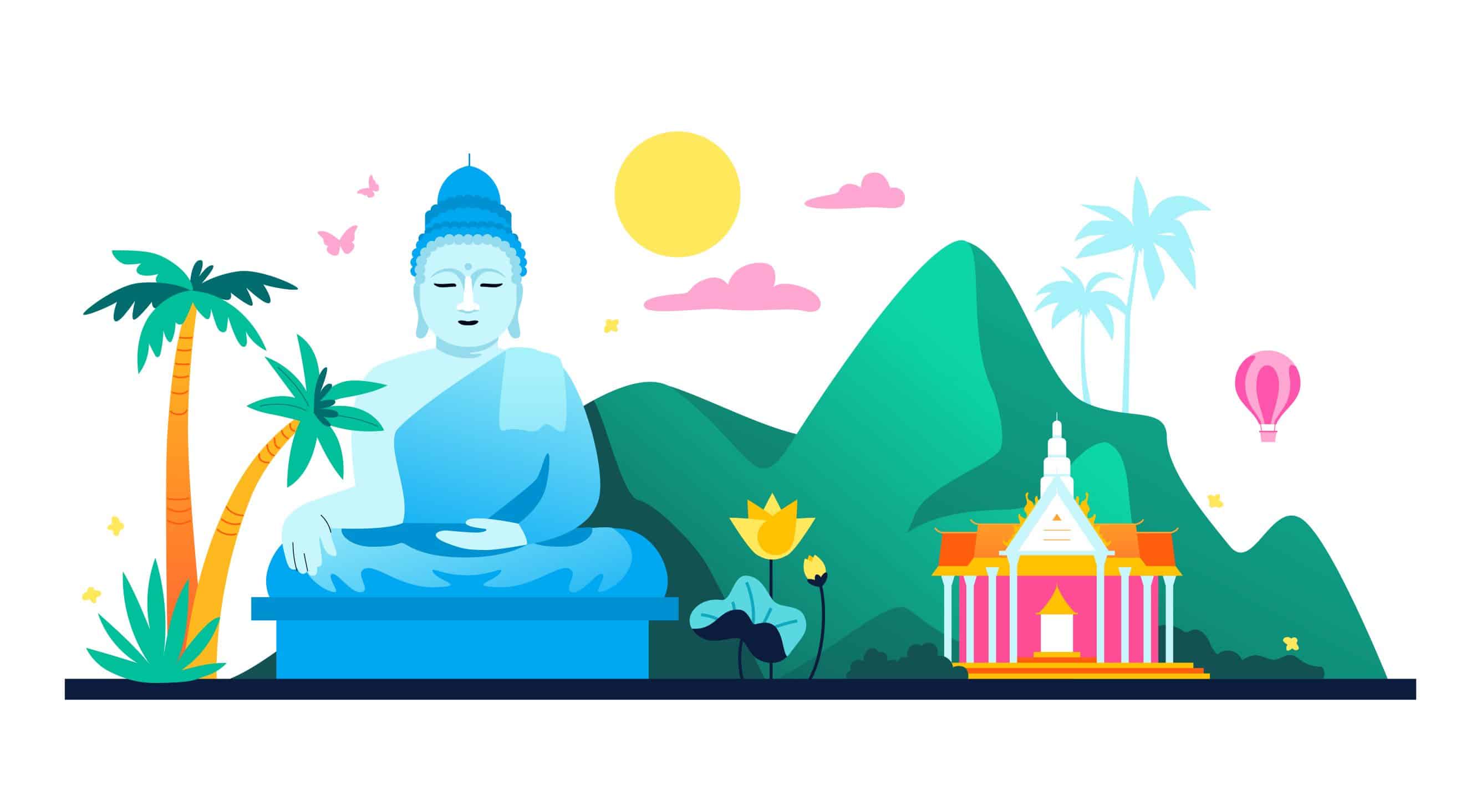 thailand vector art