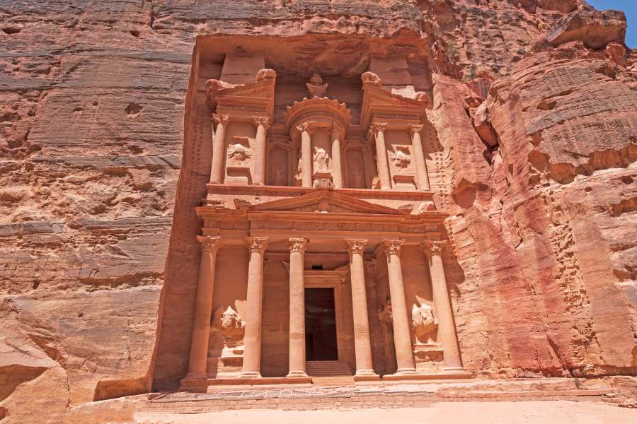 treasury in petra