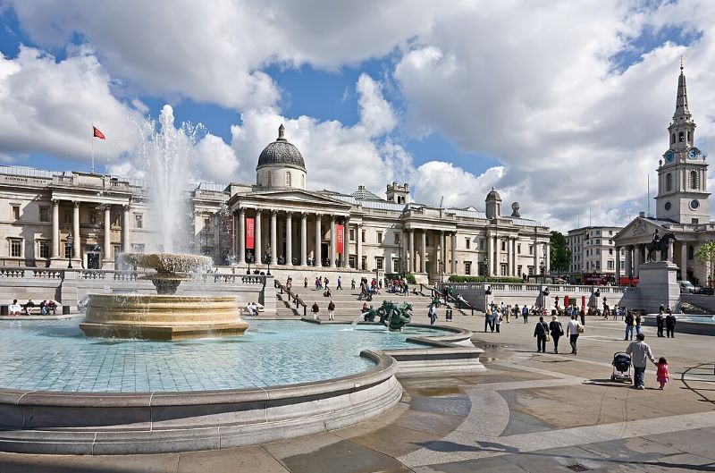 trafalgar square westminster