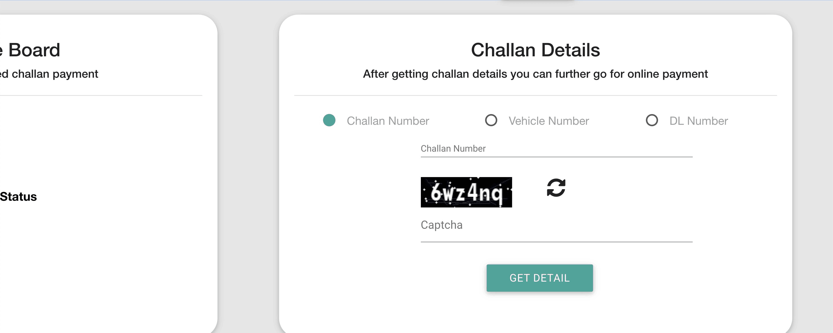 Check e-chalan