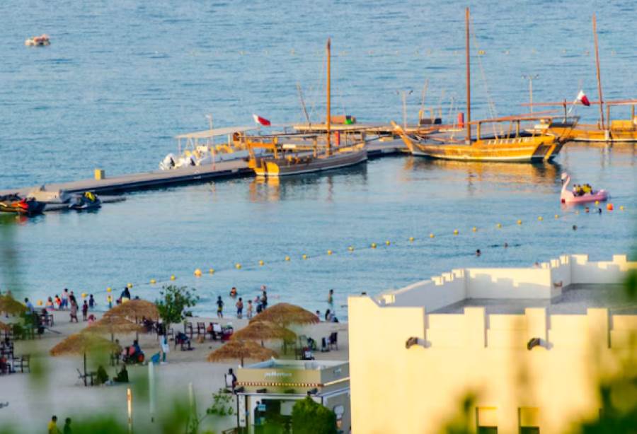 2 boats near beach