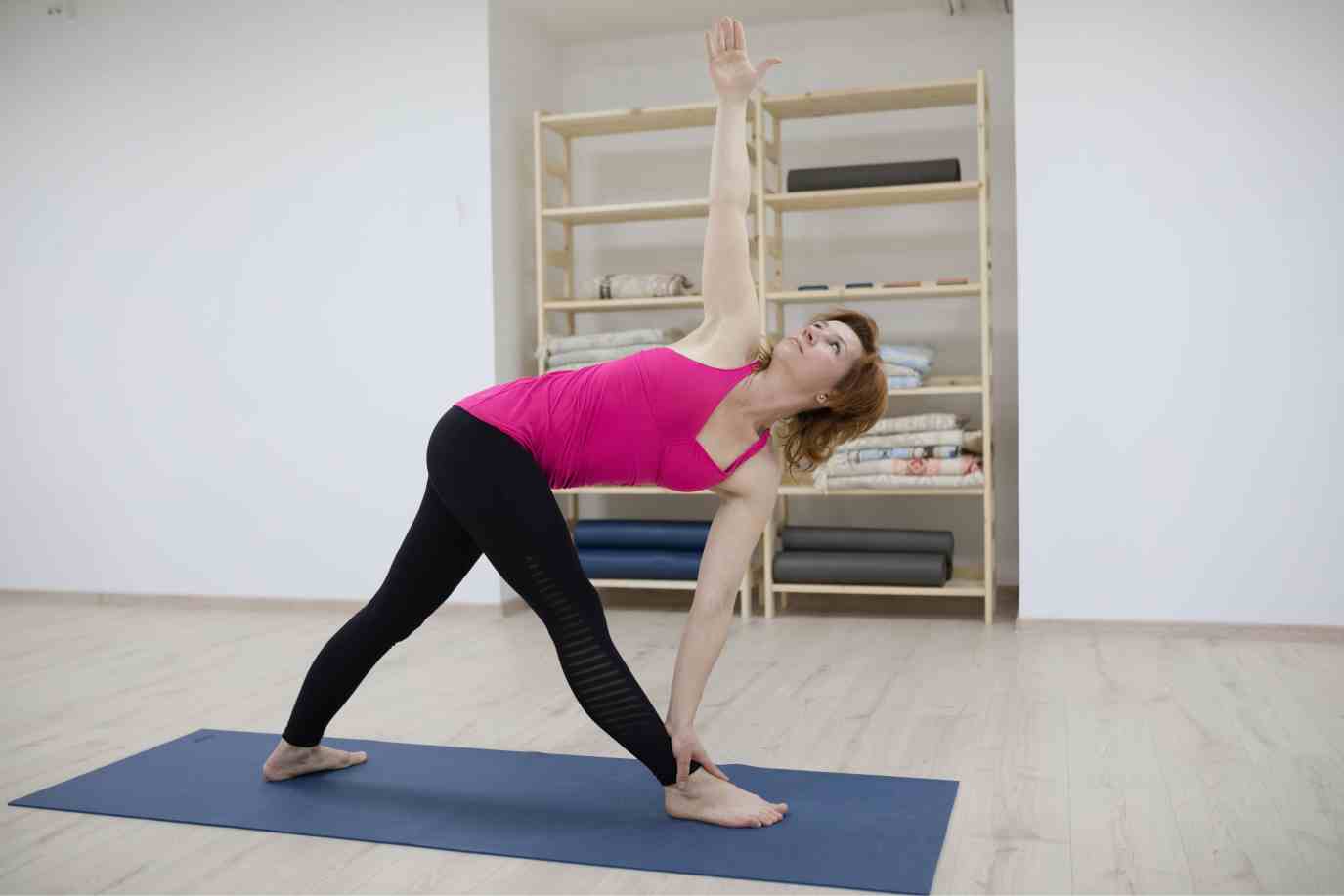 Trikonasana or Extended Triangle