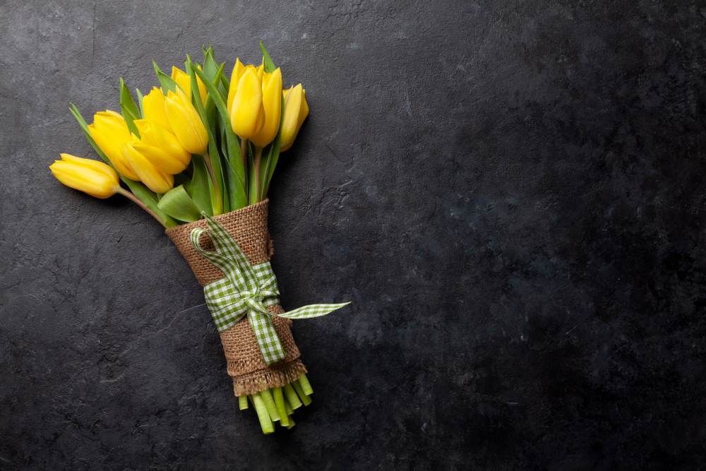 bouquet of tulip flower