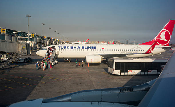 turkey airlines at airport