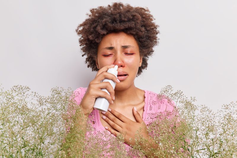 unhappy-curly-haired-woman