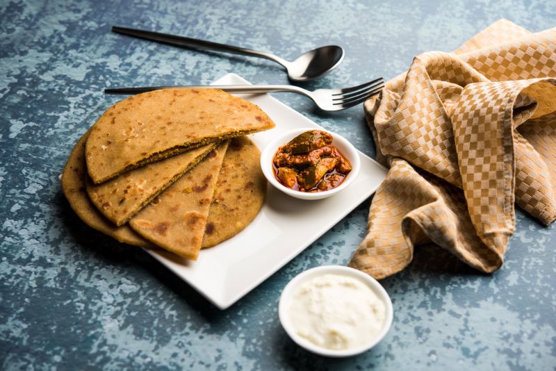 Vegetable Paratha