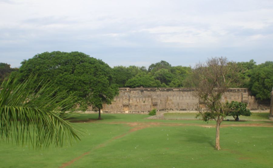 view of vellore fort