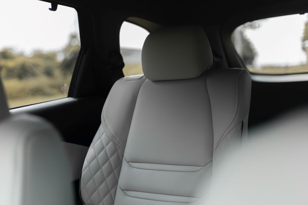 ventilated seats in a modern luxury car