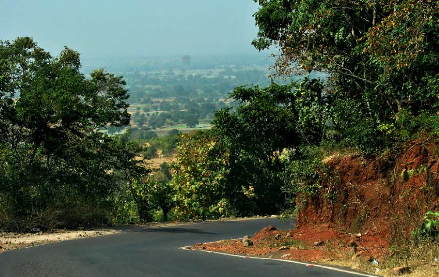 view of vikrabad forest