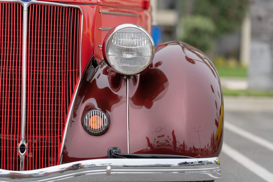 vintage car bumper