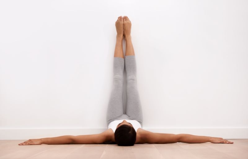 Viparita Karani (Legs-Up-The-Wall Pose)