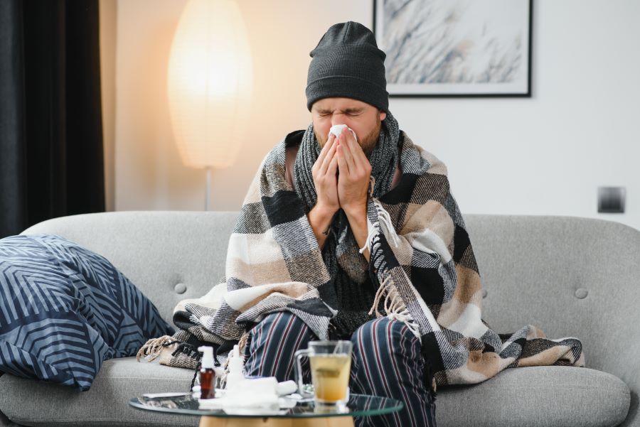 common cold viral throat allergy