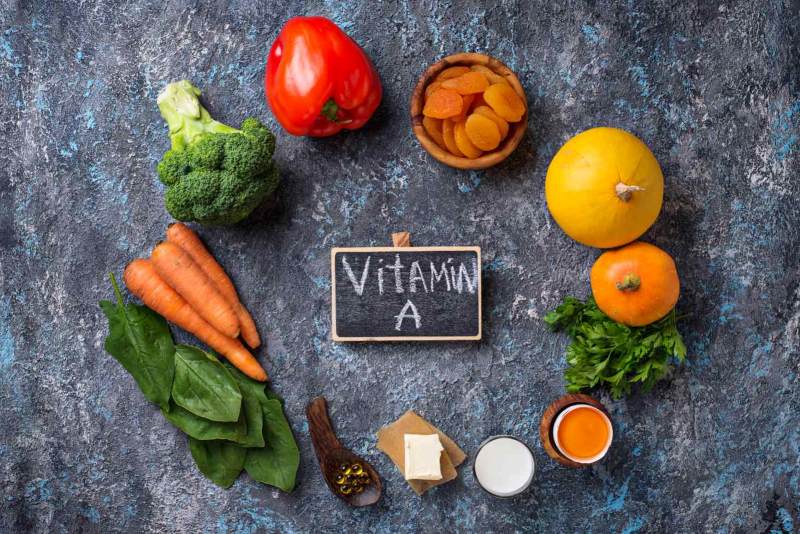 Vitamin A Rich Foods, Fruits & Vegetables