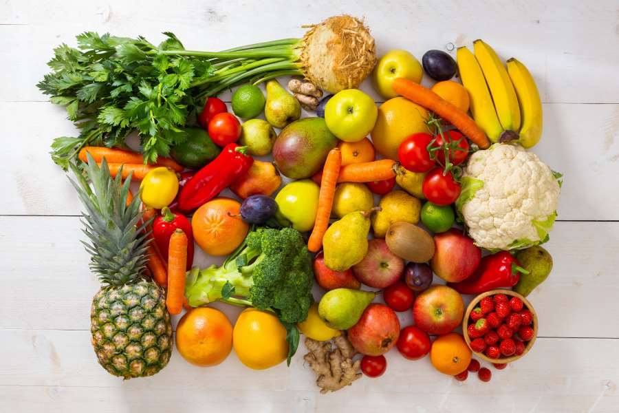 fruits and vegetables to eat during chicken pox