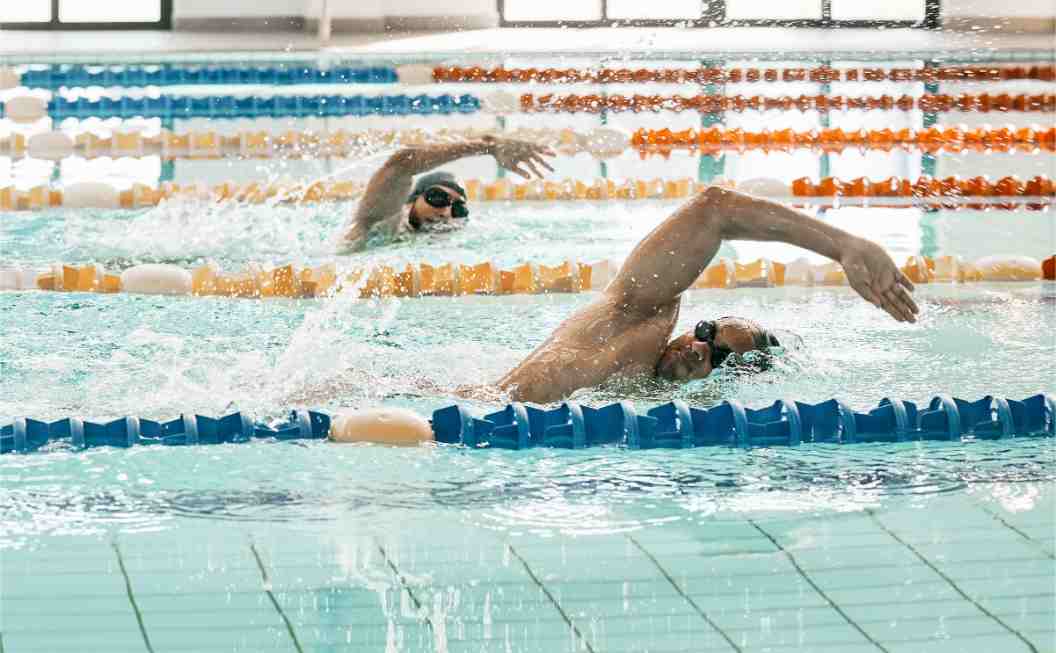 workout-sports-and-a-swimmer-in-a-pool