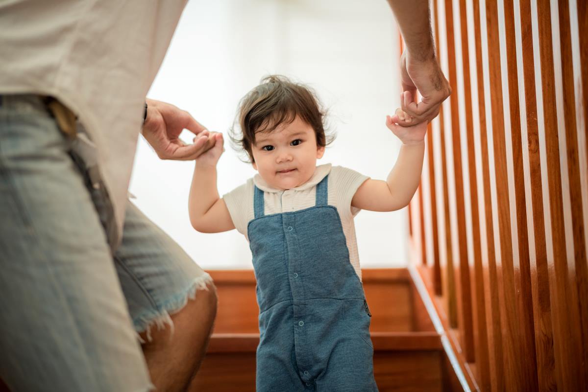 baby walking