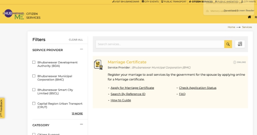 step 4 on how to apply for a marriage certificate in odisha