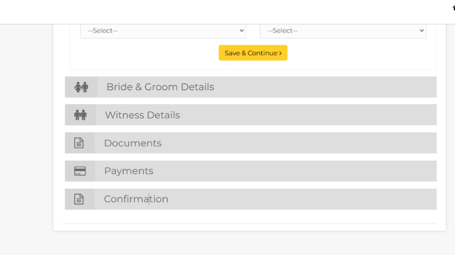 step 7 on how to apply for a marriage certificate in odisha